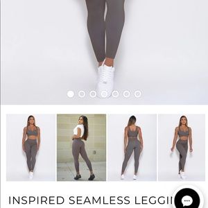 Bombshell Inspired seamless leggings- new with tags